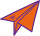 Icon eines Papierpfeiles